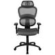 preview thumbnail 11 of 33, Ergonomic Mesh Office Chair with Synchro-Tilt, Headrest, Adjustable Pivot Arms