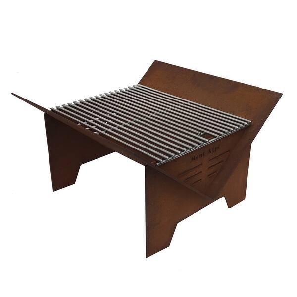 slide 1 of 3, Mont Alpi Portable Fire Pit