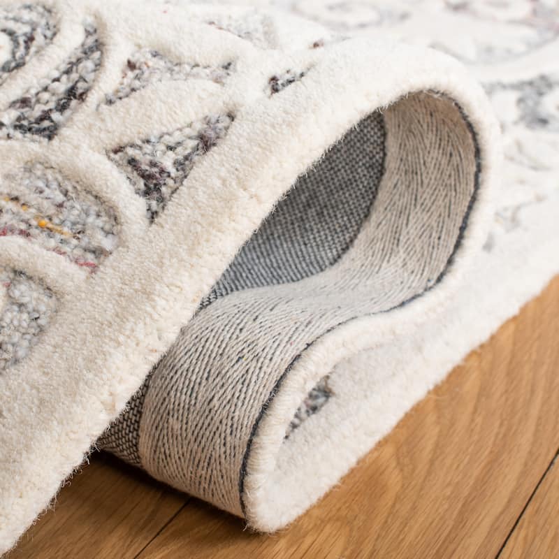 SAFAVIEH Handmade Metro Raphy French Country Wool Rug