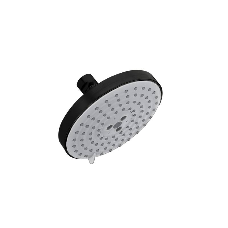 Hansgrohe Raindance S 1.75 GPM 3-Jet Shower Head with AirPower - - Matte Black