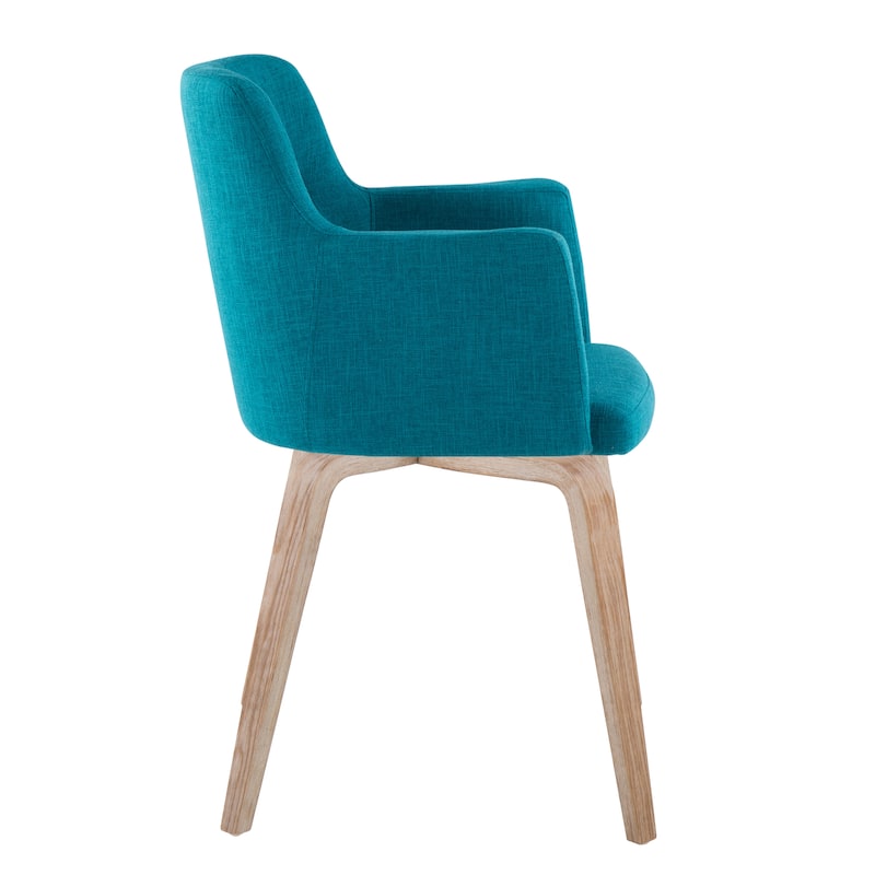 Carson Carrington Duved Dining Chair with Bent Wood Legs (Set of 2)