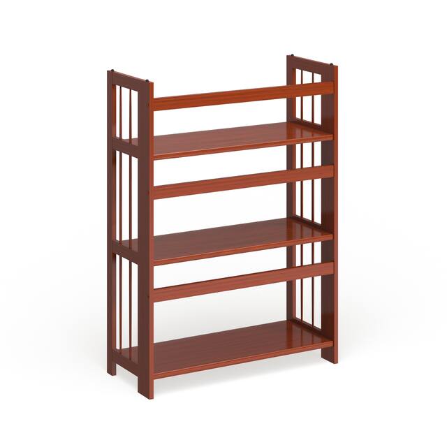 Porch & Den Edgemont Folding Stackable 27.5-inch Bookcase