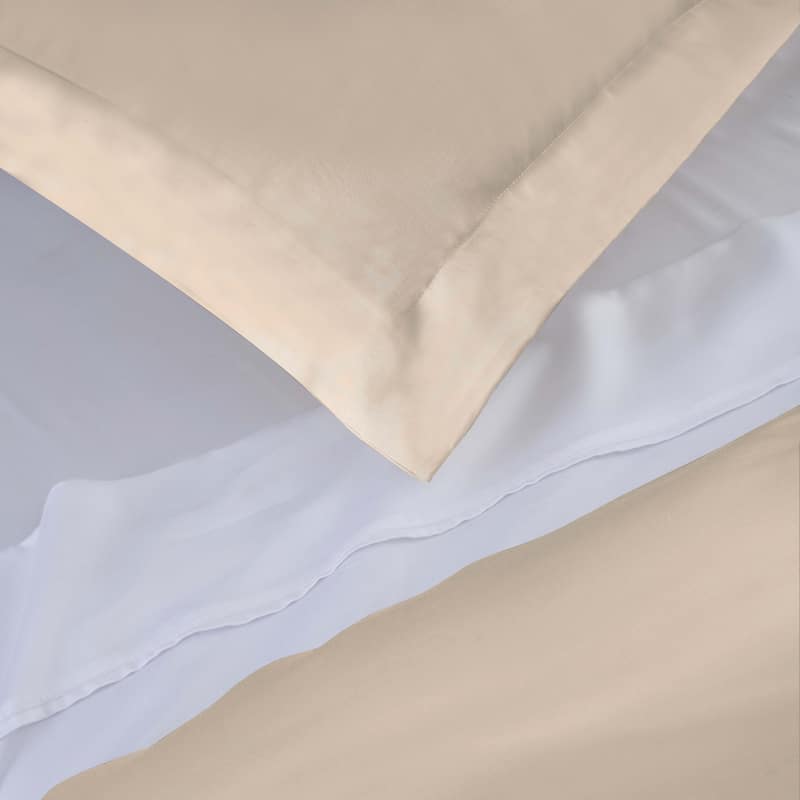 Superior Modal From Beechwood 400 Thread Count Solid Duvet Cover Set