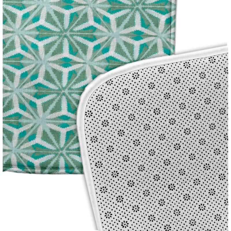 Water Mosaic Bath Mat