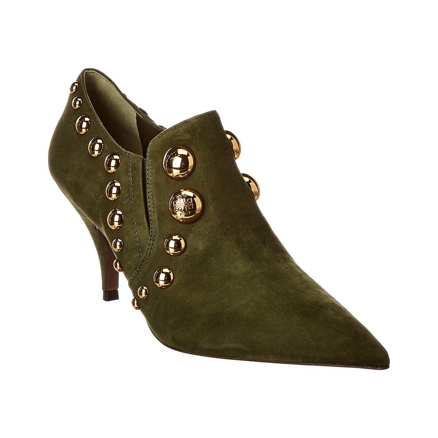 tory burch suede ankle boots