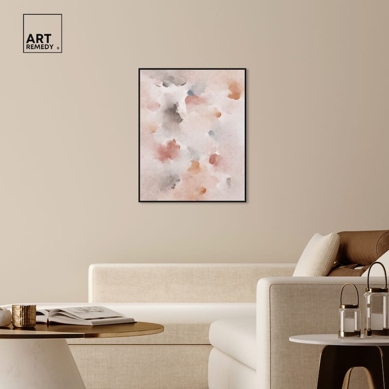 Art Remedy Cocadas Confectionery Framed Watercolor Boho Abstracts