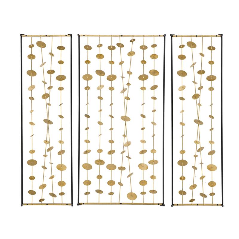 Wind Chimes Wall Arts - 14" x 46" - Set of 3