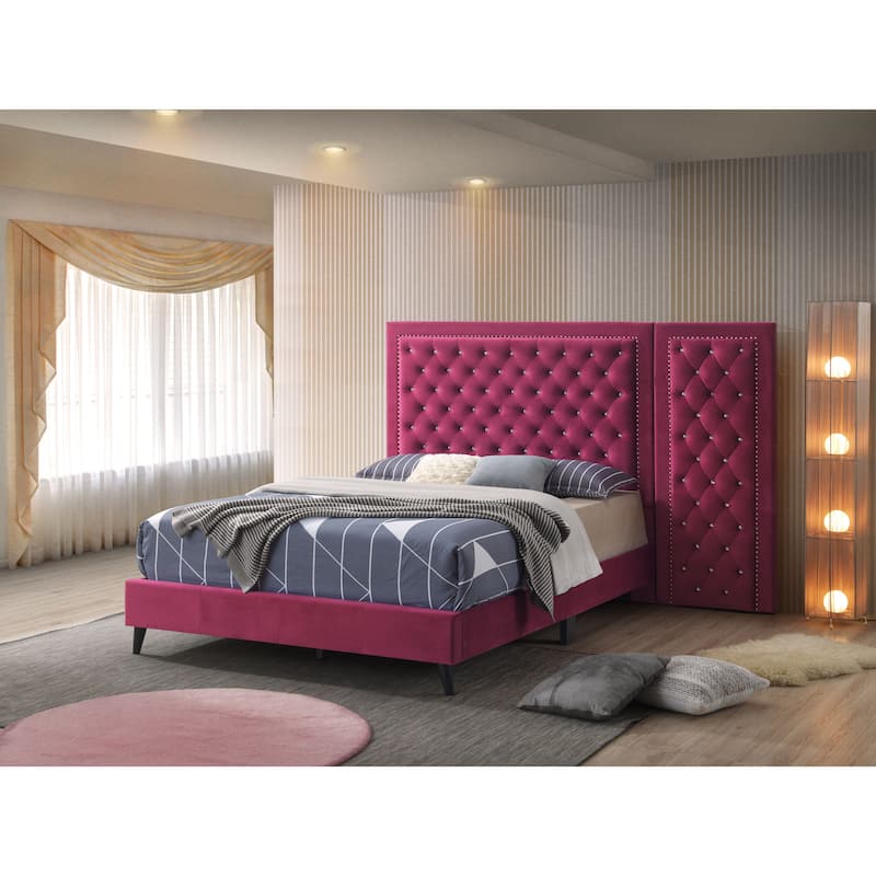 Alba Velvet Side Panels for Alba bed