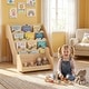 preview thumbnail 6 of 18, Costway Kids’ Bookshelf & Toy Storage Organizer with Rolling Drawer