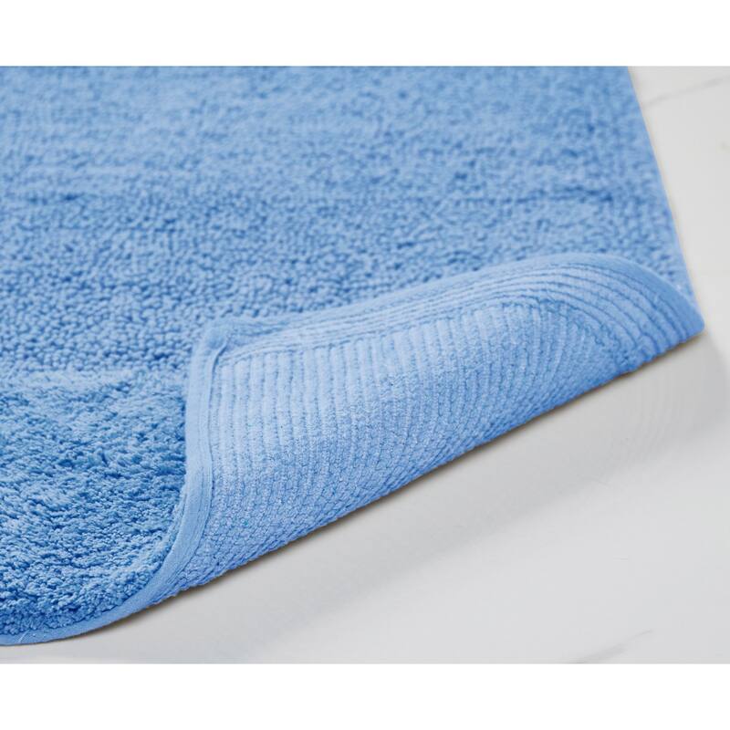 Better Trends Bath Rug 100% Cotton Water Absorbent Tufted Bathroom Rugs for Shower, Sink Mats Machine Wash Granada Collection