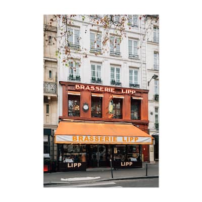 Paris le de France Brasserie Lipp Photography Signs Art Print/Poster ...
