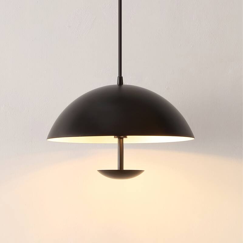 SAFAVIEH Lighting Taletta Extendable Pendant - 13 In. W x 13 In. D x 25873 In. H - Black - 13Wx13Dx70H