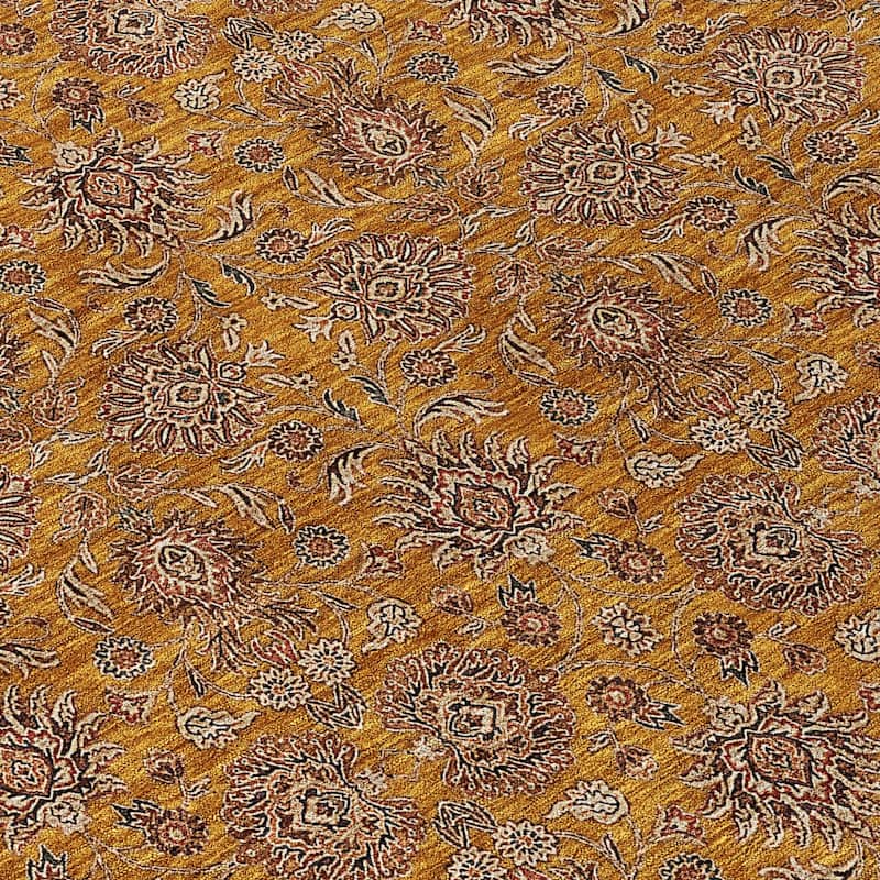 HomeRoots Floral Transitional Rectangle Outdoor Rug