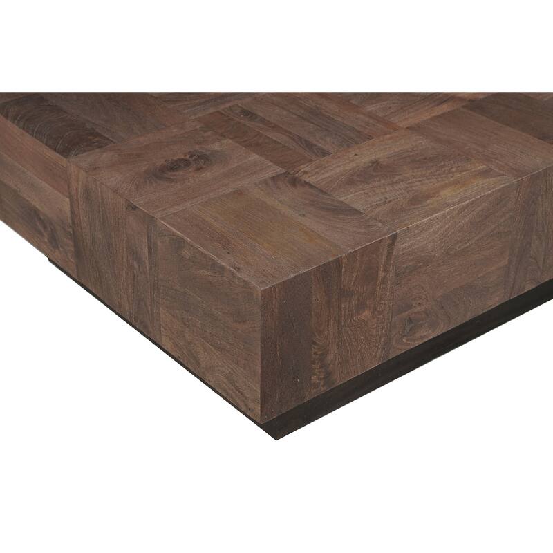 Caden Modern Solid Wood Coffee Table