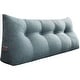 preview thumbnail 17 of 30, WOWMAX Bed Rest Wedge Pillow Bolster Reading TV Daybed Back Support Full