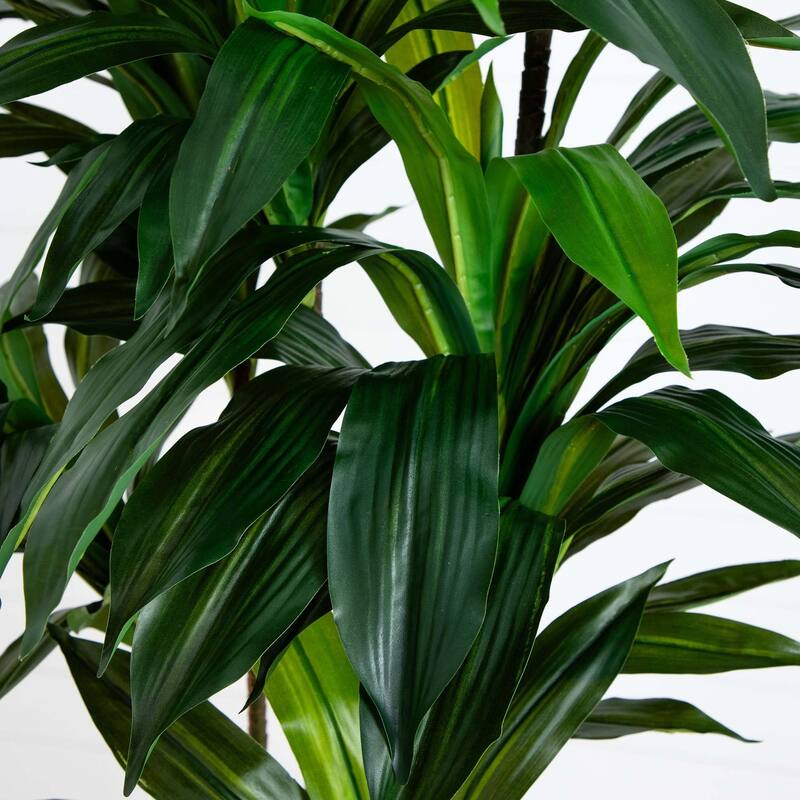 Dracaena Artificial Tree with Planter - 8' - Green