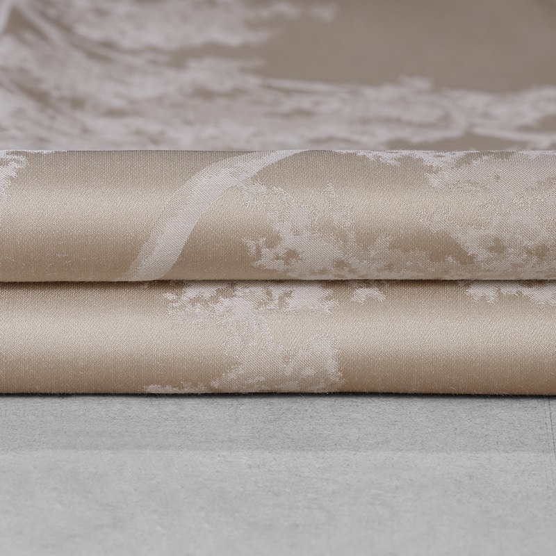 Exclusive Fabrics Sequoia Faux Silk Jacquard Curtain (1 Panel)
