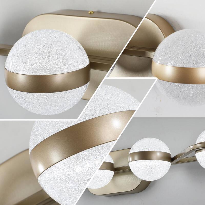 Vanity Lights With 4/5/6 LED Bulbs For Bathroom Lighting