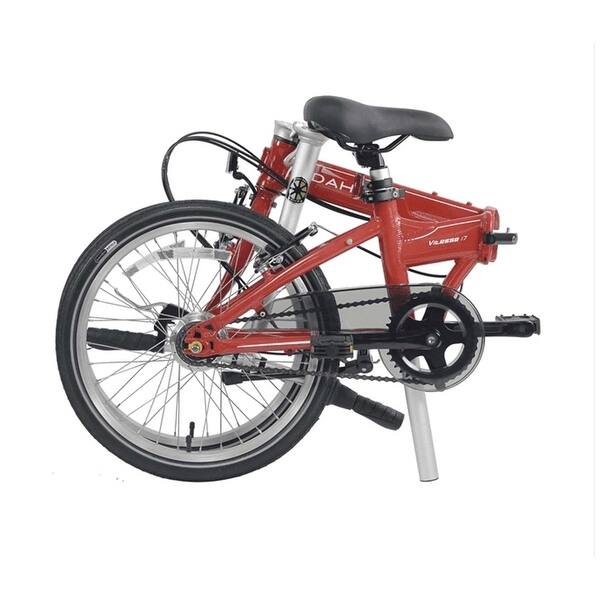 Shop Dahon Vitesse I7 20 Red 2019 Folding Bike Bicycle