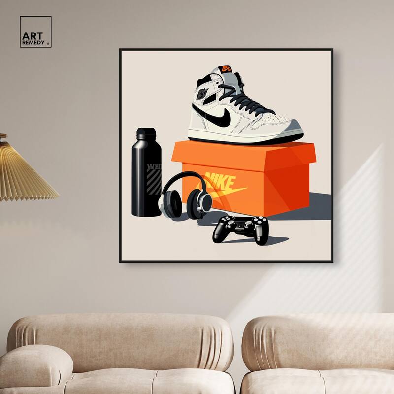 Important Sneaker Accessories Canvas by Art Remedy
