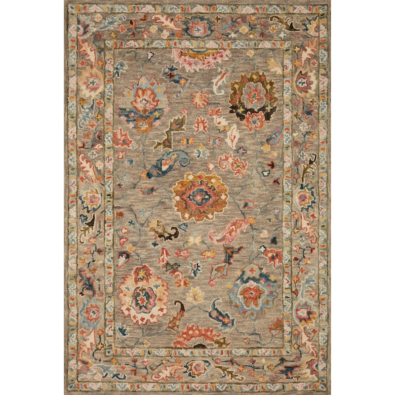 Alexander Home Megan Traditional Floral Area Rug