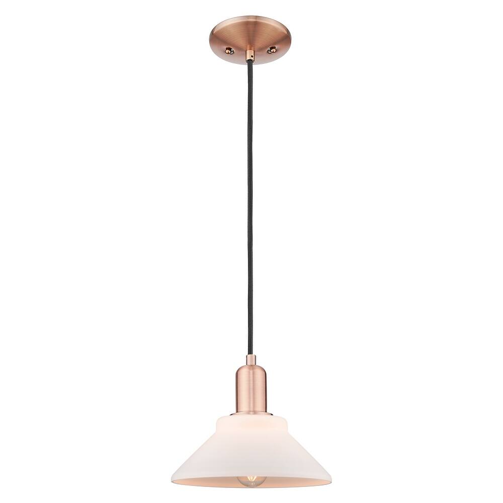 Innovations Lighting Endless Possibilities Arcadia - Orwell - 1 Light 8" Cord Hung Mini Pendant