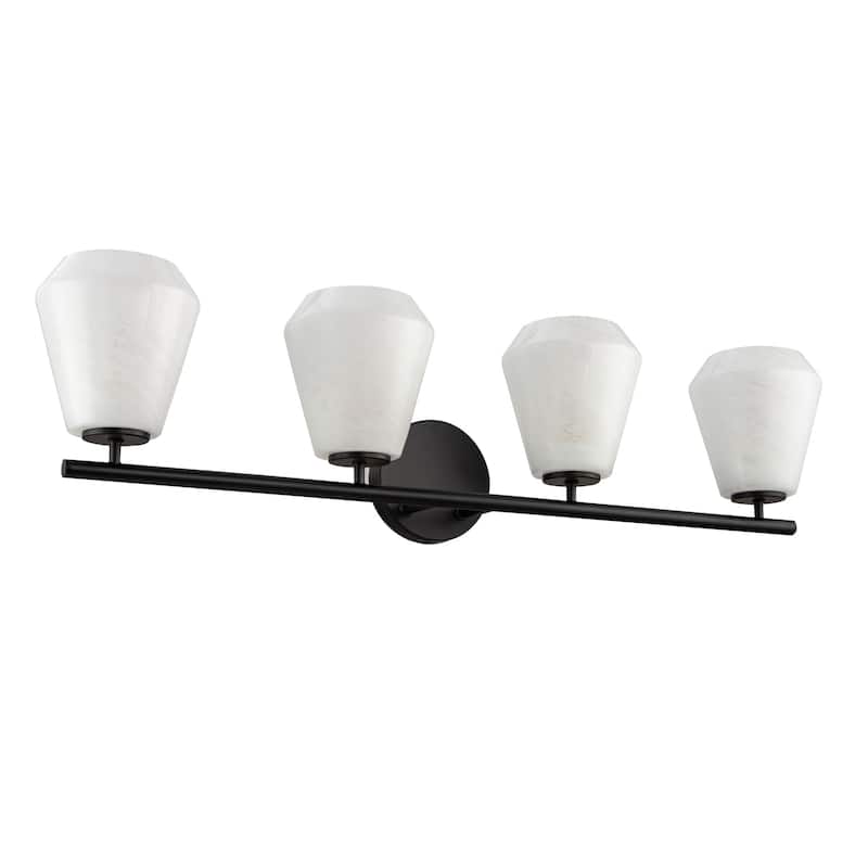 Artcraft Brooke Bathroom Vanity - Wispy White Glassware Shade