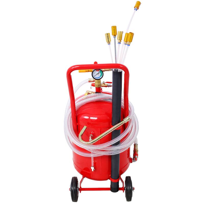 Oil Extractor, Portable Air Pneumatic Waste Oil Garage Extractor Drain Draine Tank Professional Fluid Evacuator
