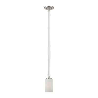 Pittman 1-Light Pendant in Brushed Nickel