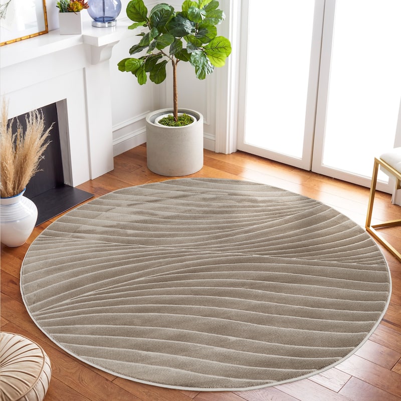 Omari Collection Abstract Traditional Area Rug