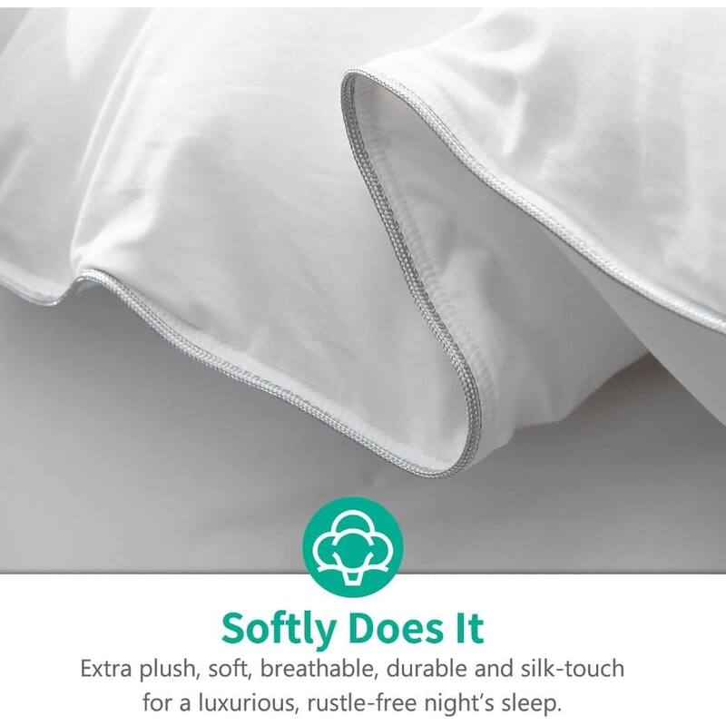 Goose Feather Down Comforter, King Size Duvet Insert, Hotel 750 Fill