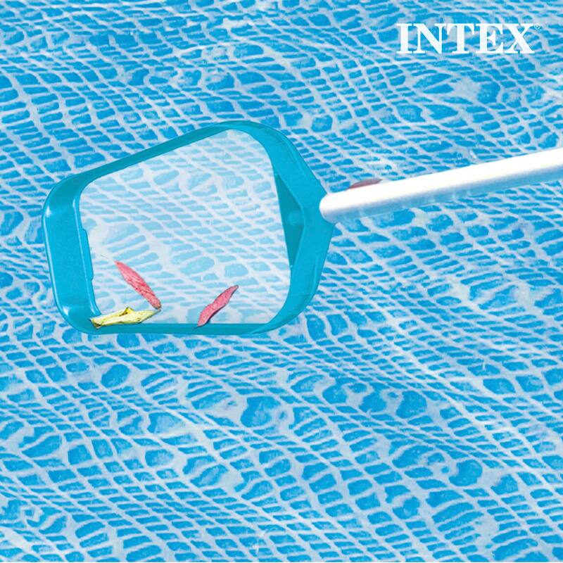 Intex 28002E Maintenance Pool Kit Vacuum Skimmer & Pole (Pool Sold Separately) - 3.47