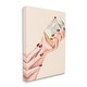 preview thumbnail 3 of 5, Stupell Chic Red Nail Polish Holding Perfume Bottle Canvas Wall Art - White