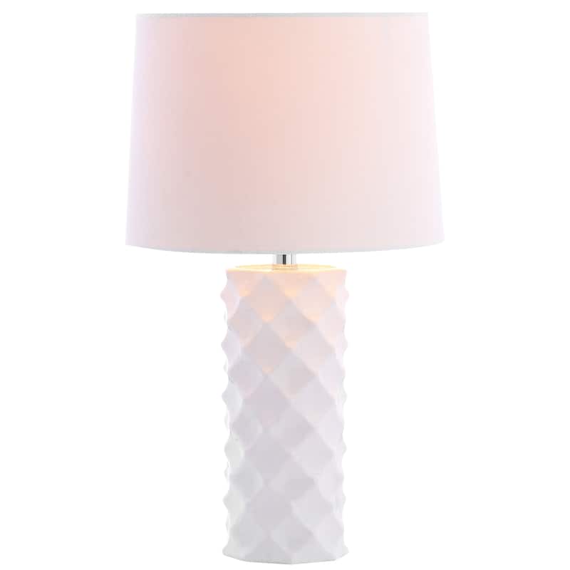 SAFAVIEH Lighting Koreen 19-inch LED Table Lamp - 11"x11"x18.5" - 11Wx11Dx19H