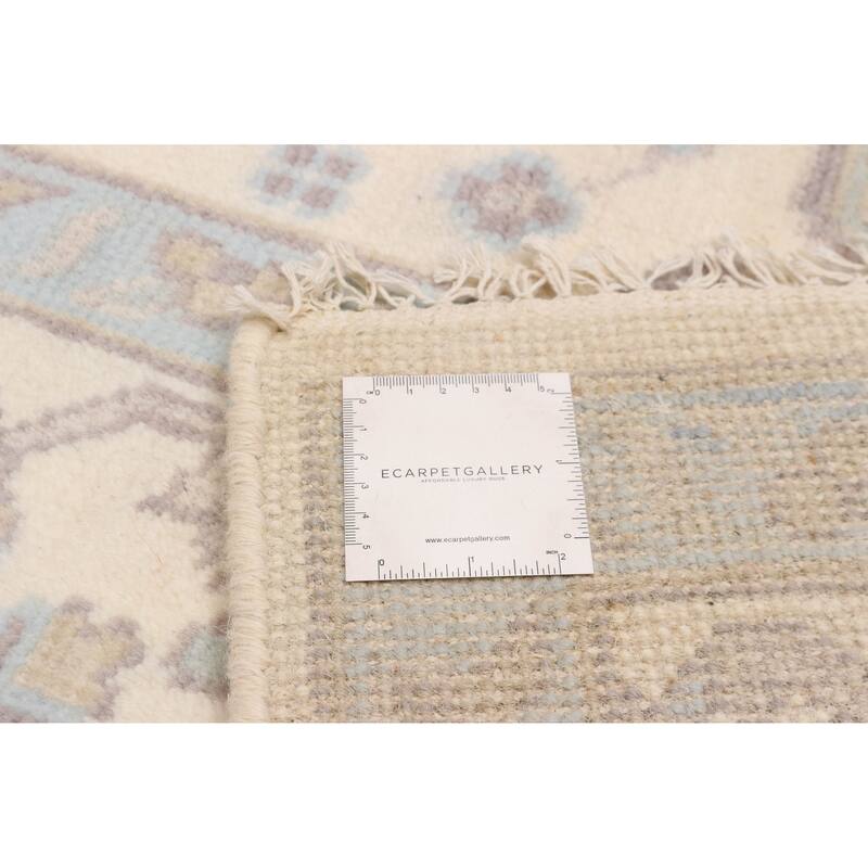 ECARPETGALLERY Hand-knotted Royal Oushak Cream Wool Rug - 8'1 x 8'1