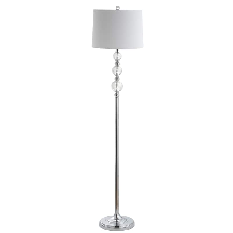 SAFAVIEH Lighting 61-inch Venezia Crystal Floor Lamp