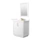 Option White, Bronze Trim, Giotto Quartz Top