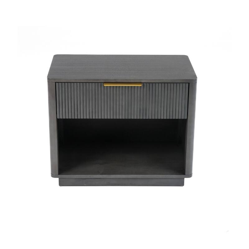 Nova Domus Santa Monica Modern Grey Wash Nightstand