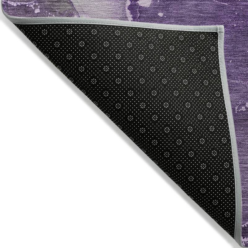 Almisi Artistic Abstract Weather Resistant Blended Style Outdoor Rug