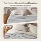 preview thumbnail 54 of 120, Madison Park Waffle Weave 100% Cotton Breathable Lightweight Blanket