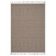 preview thumbnail 1 of 12, LOOM & LUXE Collection Natural/Traditional Indoor/Outdoor Area Rug 120" D x 93" W x 0.28" H