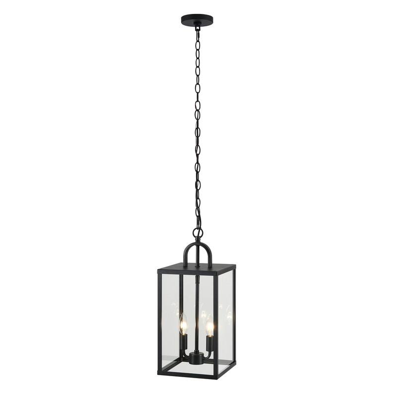 KAWOTI 2-Light Outdoor Pendant Light - W8.25" x H19.25"(MaxH60.75")