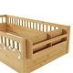 preview thumbnail 69 of 70, Safety Toddler Floor Bed Concise Fence Bed with Guardrails