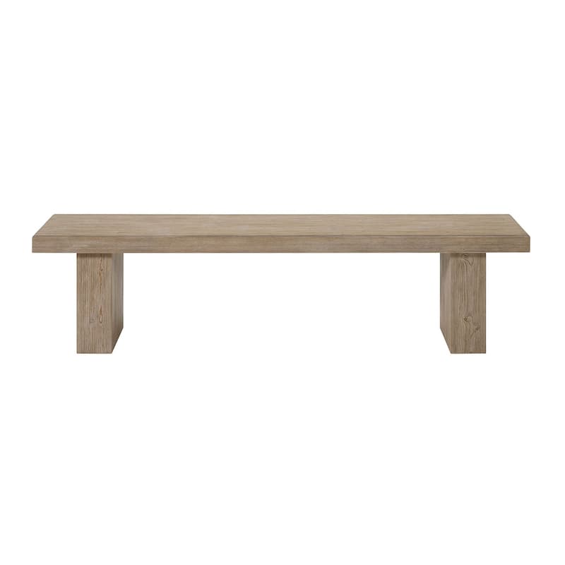 Nash Solid Spruce Bench, Weathered Sand