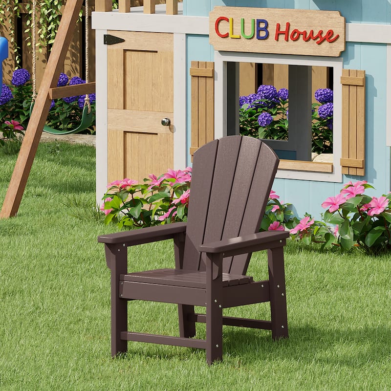 Laguna Kids Outdoor Poly Adirondack Chair