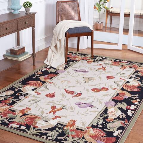 SAFAVIEH Handmade Chelsea Paloma French Country Wool Rug