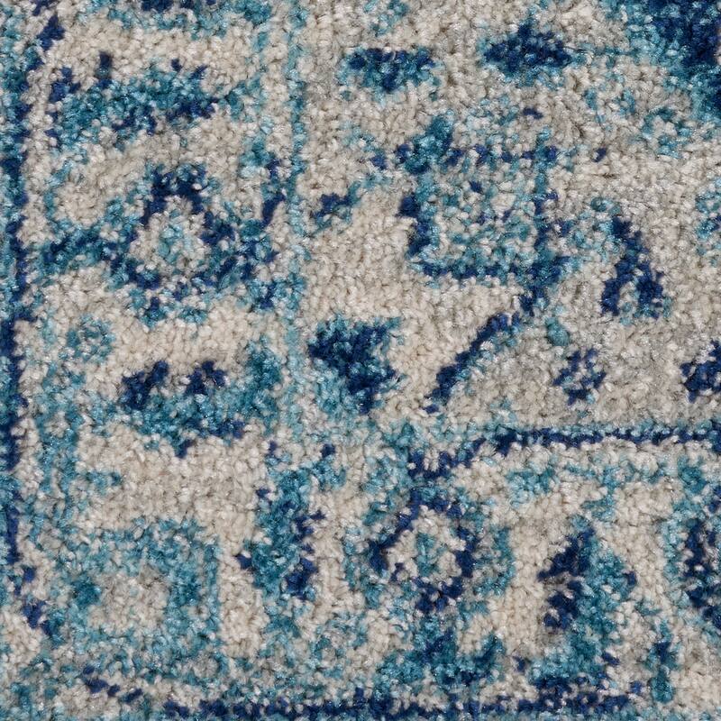 Nourison Tranquil Traditional Persian Medallion Area Rug