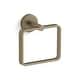 preview thumbnail 2 of 0, Kallista One Rectangular Towel Ring Brushed French Gold