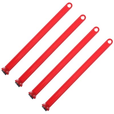 4 Pcs Magnetic Lid Lifter Canning Kits, Magnetic Canning Lids, Red