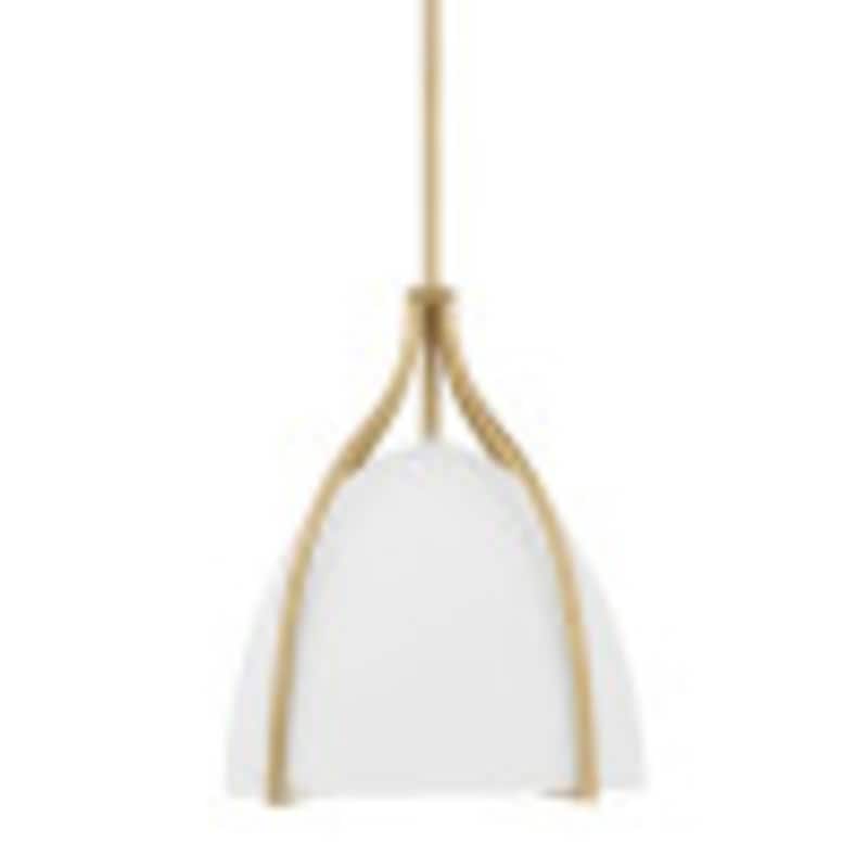 Hunter Arcelia 1-Light 12" Pendant - Modern, Contemporary, Transitional - Kitchen, Island, Dining Room, Entry.